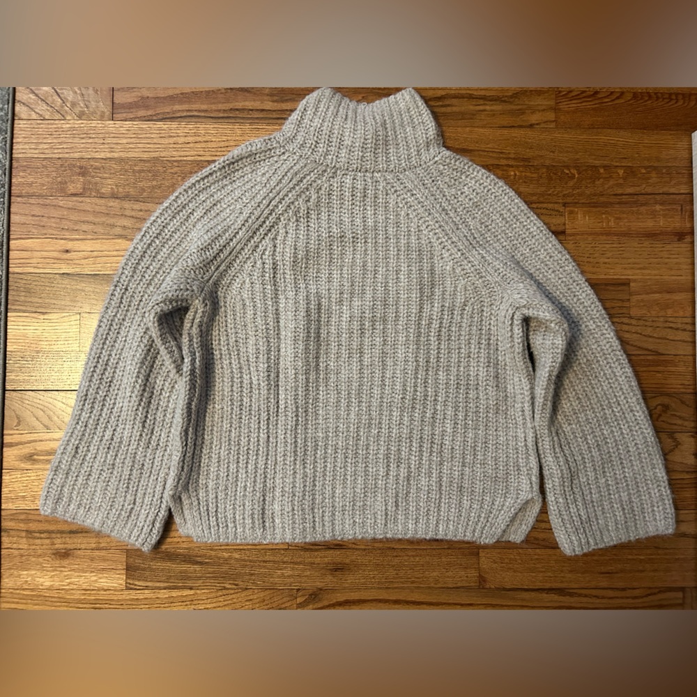 Banana Republic Factory Chunky Funnel-Neck Pullover - Picture 2 of 11